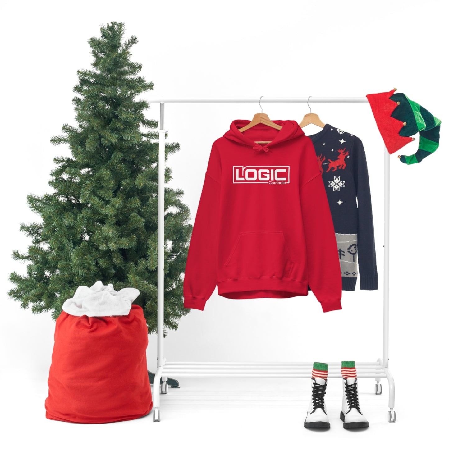 Logic Cornhole Hoodie