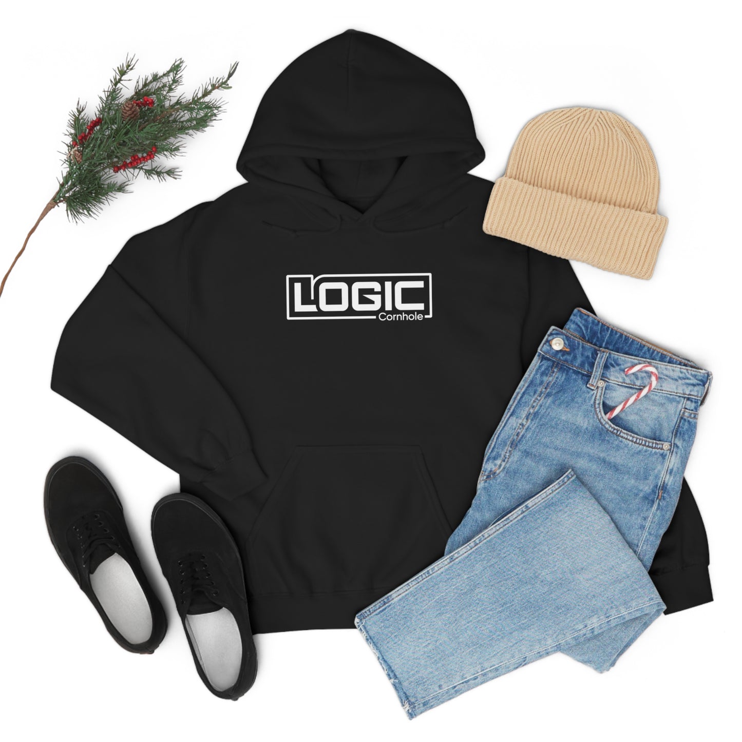 Logic Cornhole Hoodie