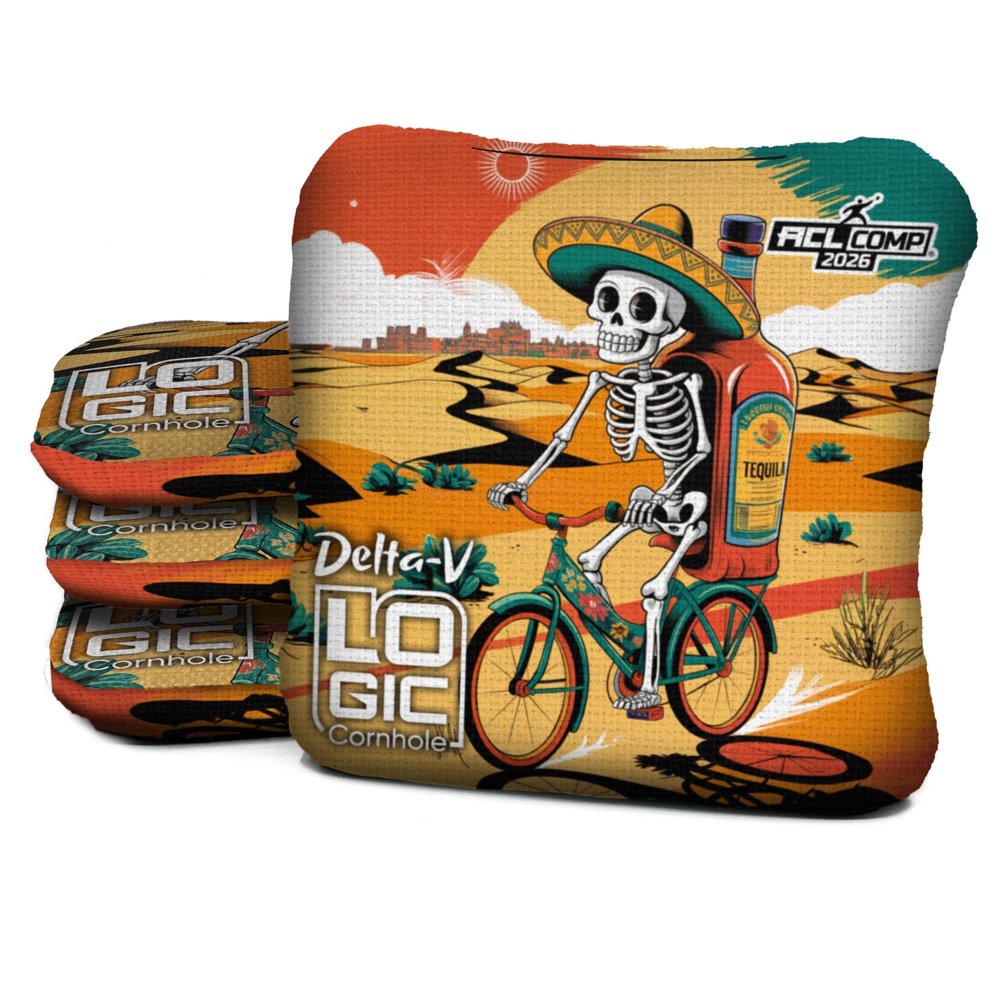 Dia De Los Muertos - ACL PRO & COMP BAGS - MULTIPLE BAG SERIES - Set of 4 bags
