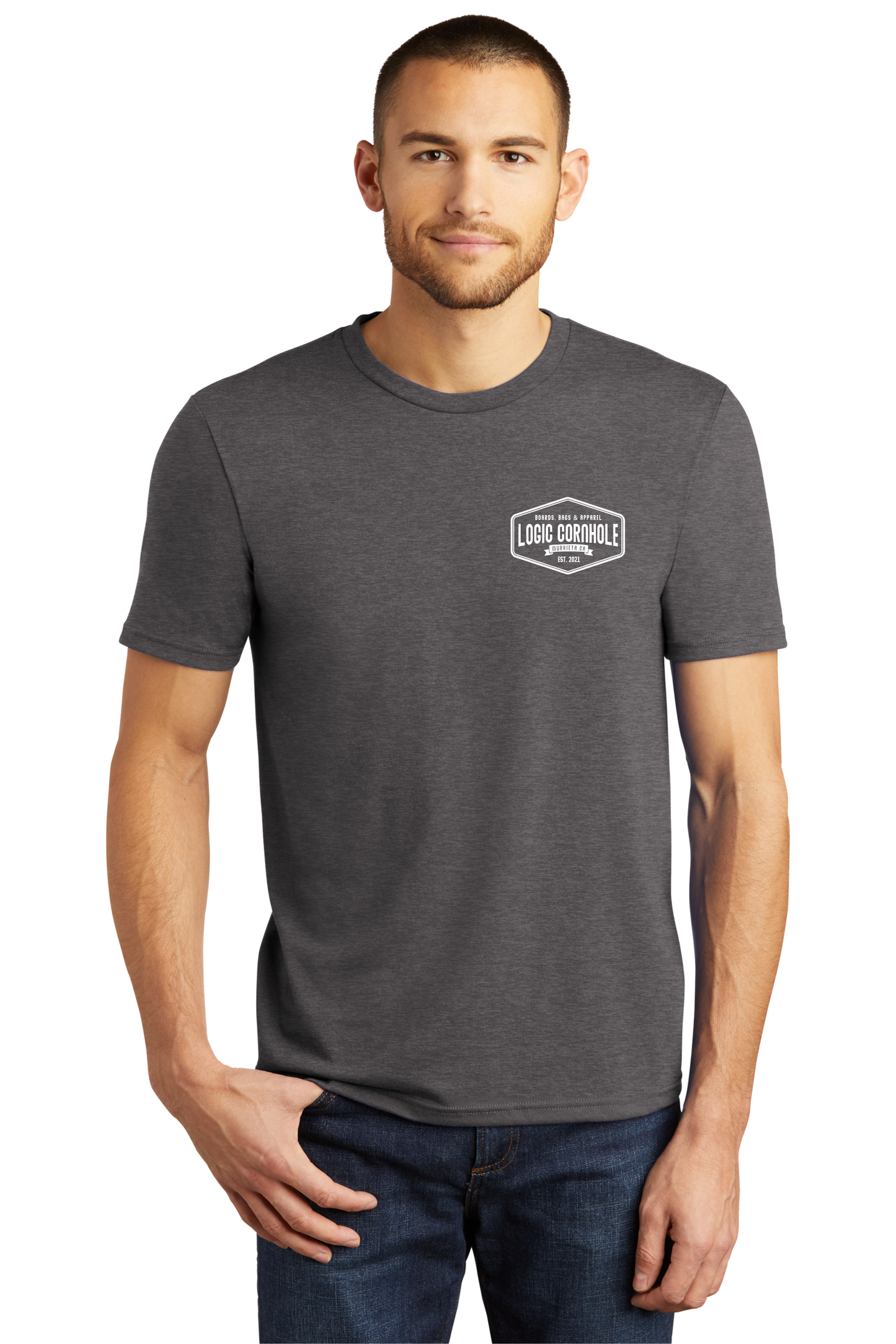 Logic Cornhole Emblem Logo T-Shirt - Multiple Colors Available *Shipping Included
