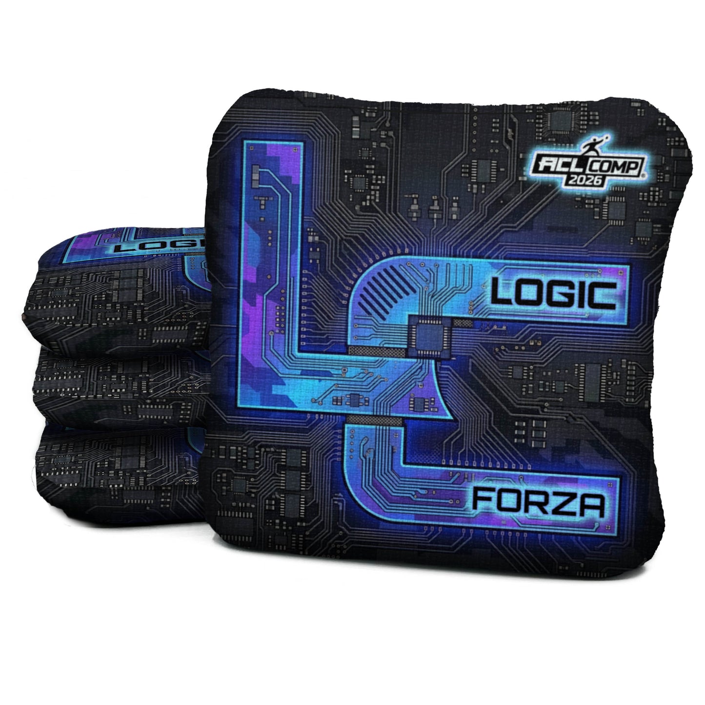 OVERCLOCK BLUE - ACL PRO & COMP BAGS - MULTIPLE BAG SERIES - Set of 4 bags