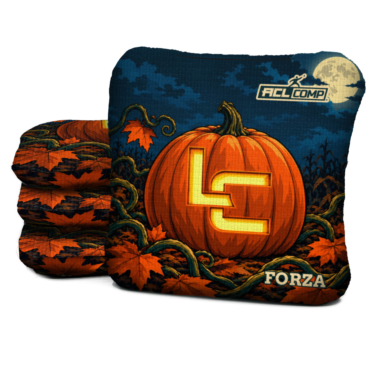 Carved LC cornhole bags — Forza - 6/9 - ACL COMP