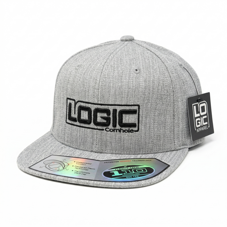 Logic Embroidery Hat - FlexFit 110 - Snapback - *Shipping Included