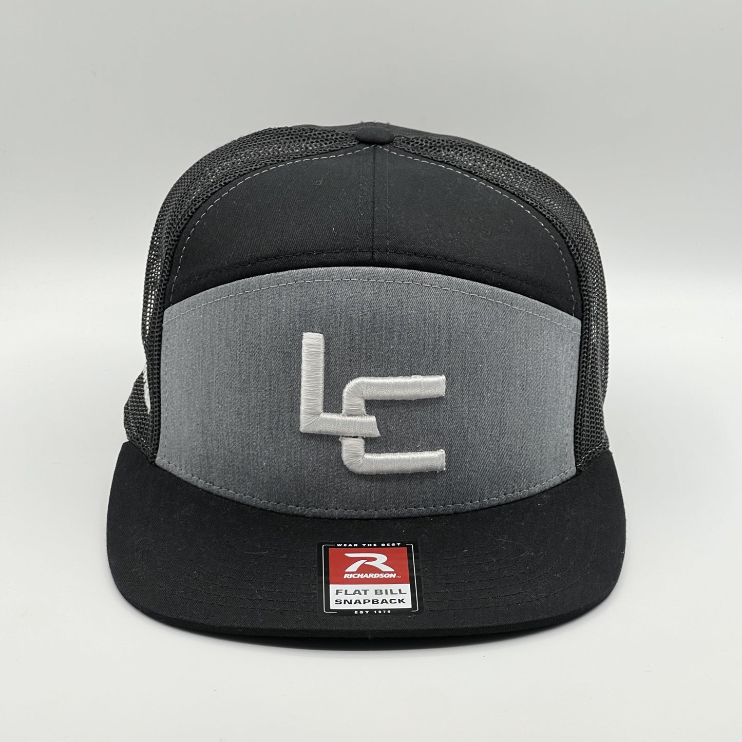 Logic LC Logo 7 Panel Trucker Hat Flat Bill Snapback Cap - *Shipping Included