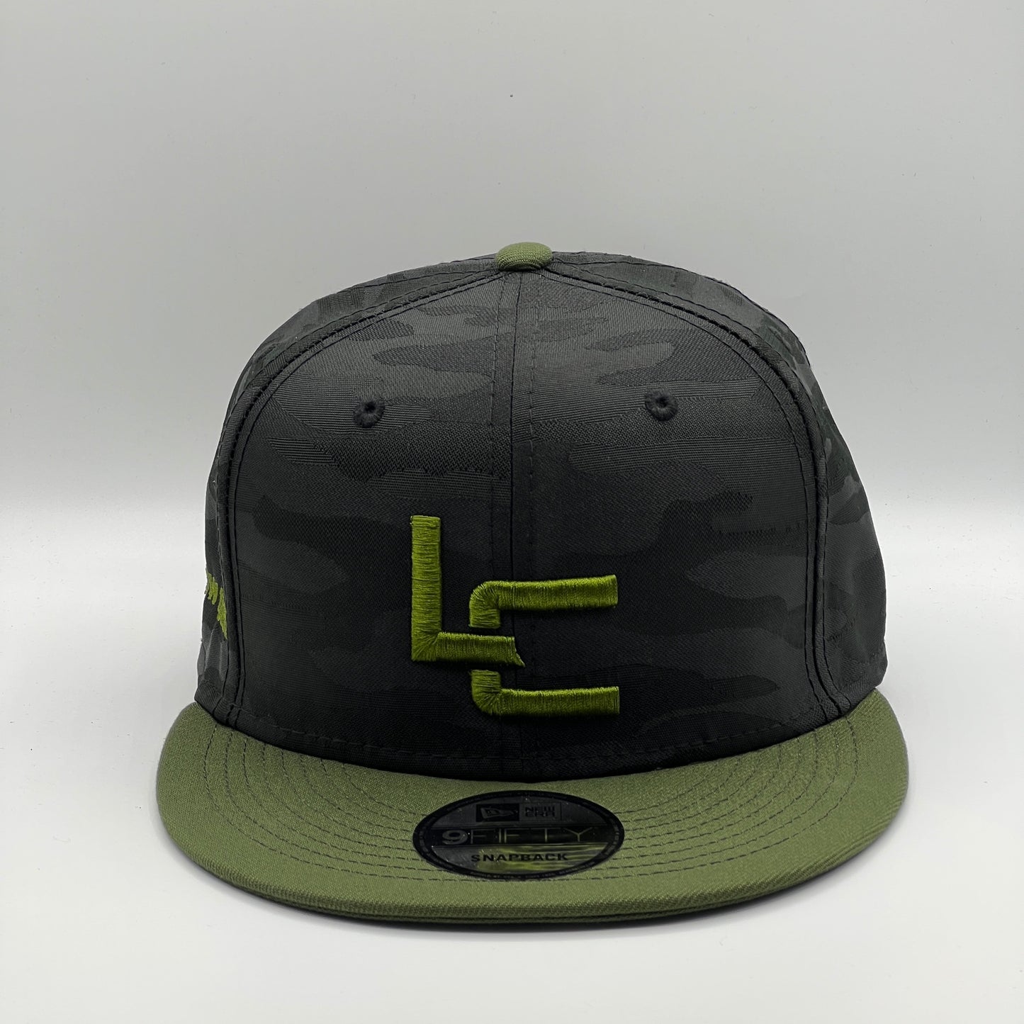 Logic LC Logo - New Era 9FIFTY Camo Flat Bill Snapback Cap - *Shipping Included