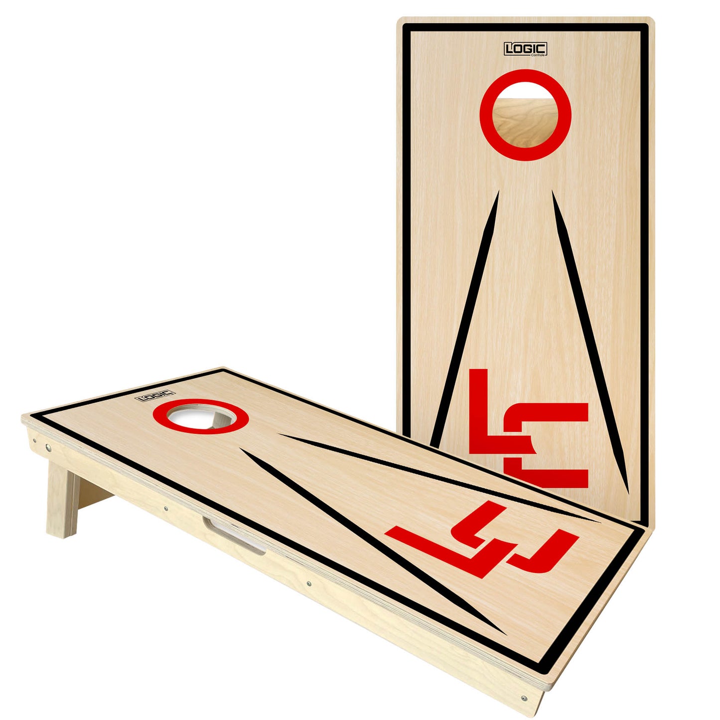 LC logo Lanes - Cornhole Boards - ACL ELITE & COMP stamped boards