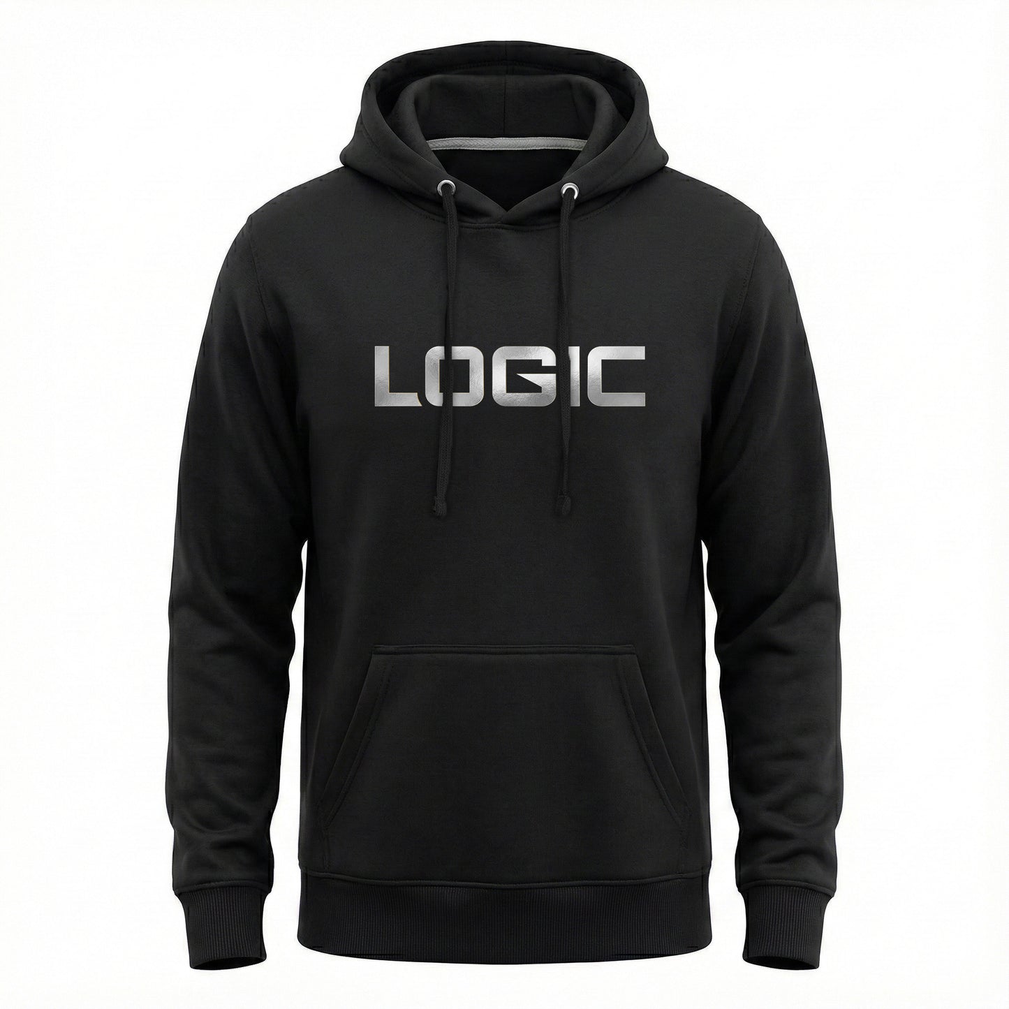 Metallic Logic Logo - Pull Over Hoodie - *Shipping Included