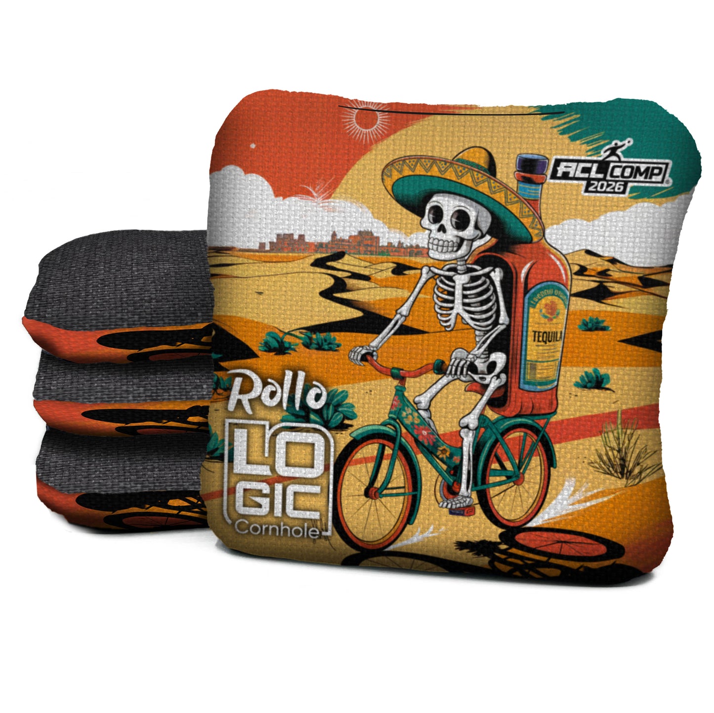 Dia De Los Muertos - ACL PRO & COMP BAGS - MULTIPLE BAG SERIES - Set of 4 bags