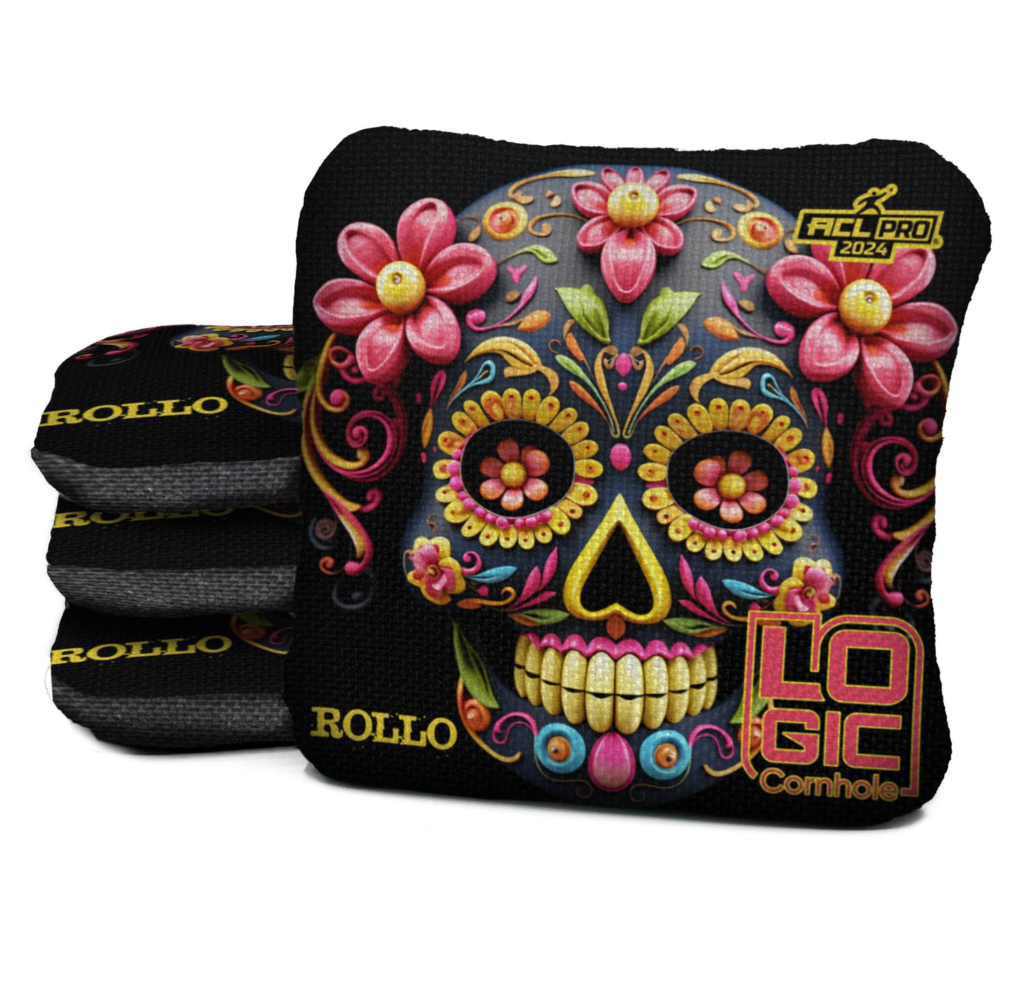 Sugar Skull Black - MULTIPLE BAG SERIES - ACL APPROVED BAGS - Set of 4 bags