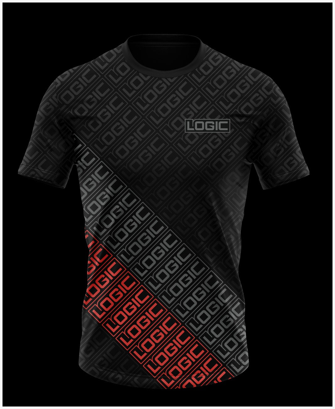 45° Logic Short-Sleeve Shirt - Black - Ready to Ship
