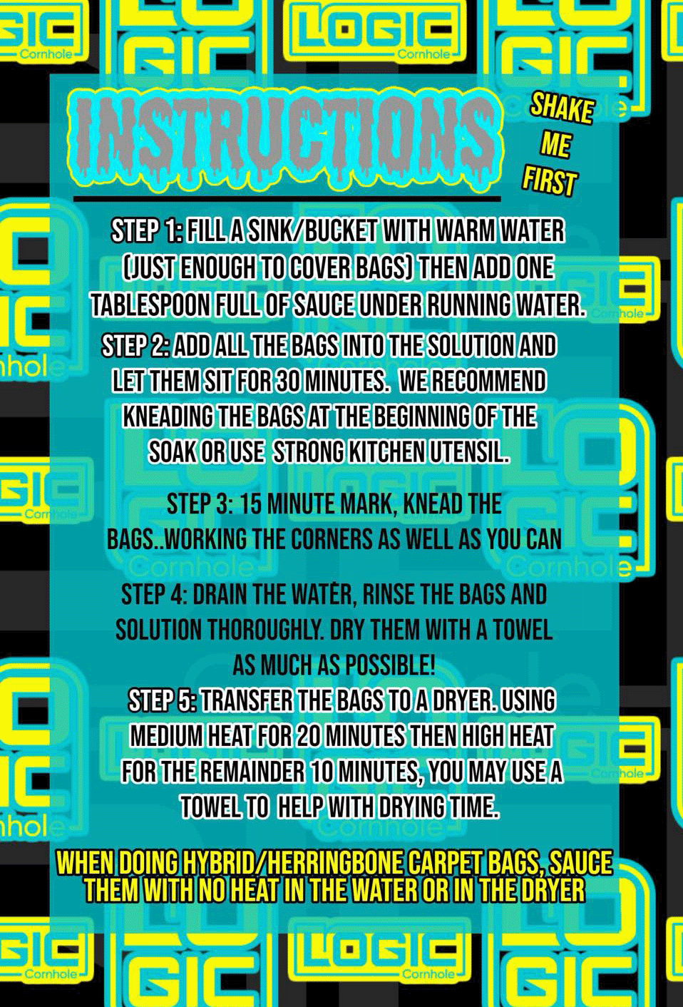 Toss Sauce Snake Oil Bottle