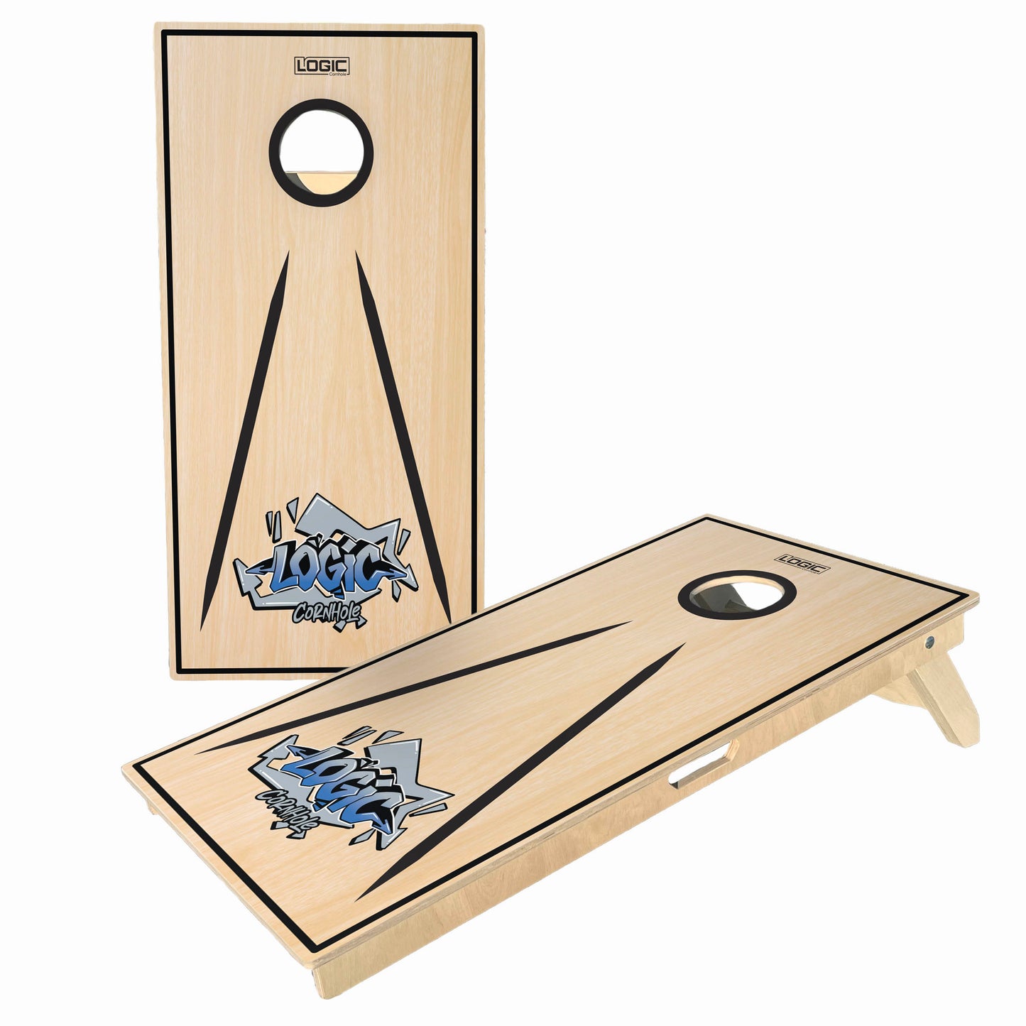 Graffiti Wood Lanes - Anchor I Cornhole Board Set (4-5 weeks lead time )