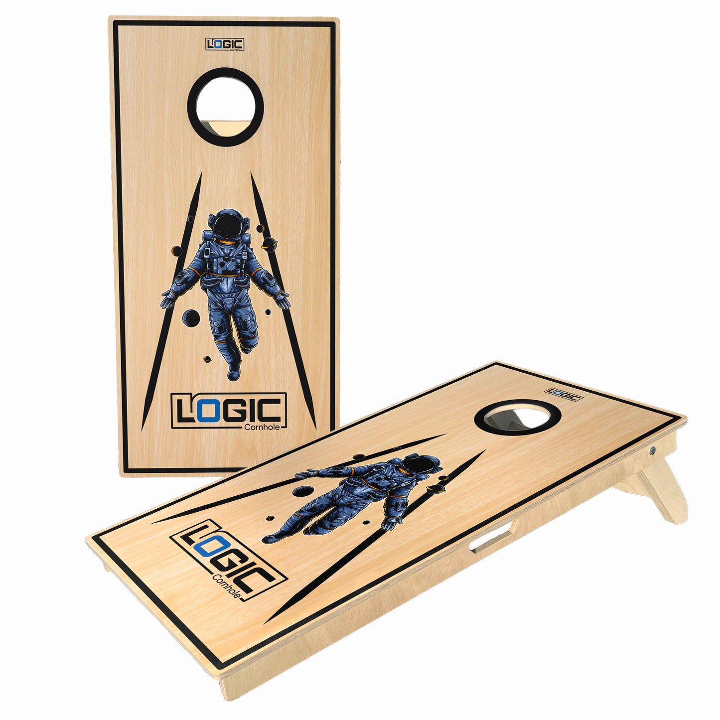 Astronaut Lanes - Anchor I Cornhole Board Set (4 - 5 weeks lead time )