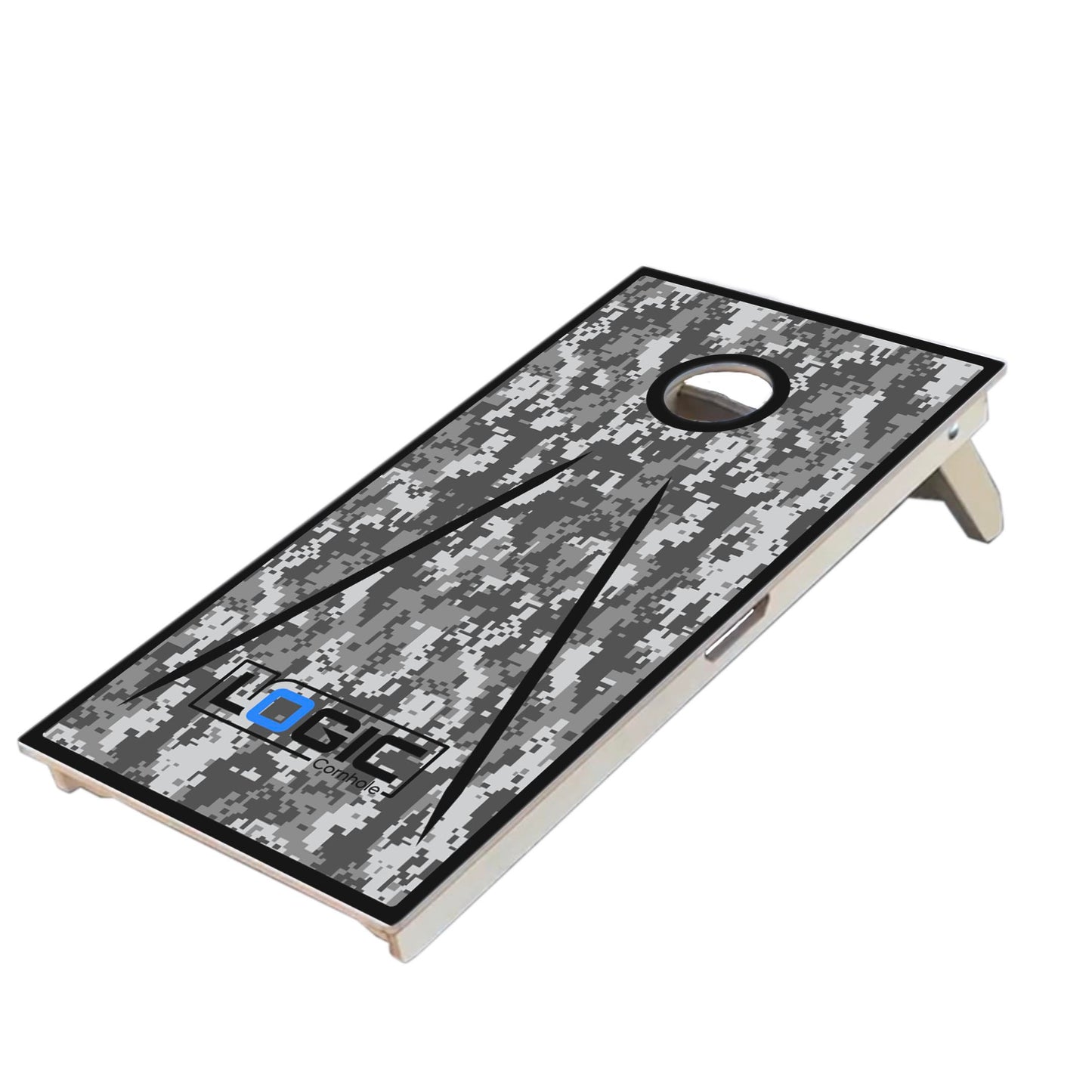Winter Camo Lanes - Anchor I Cornhole Board Set (Ships in 4 - 6 Weeks)