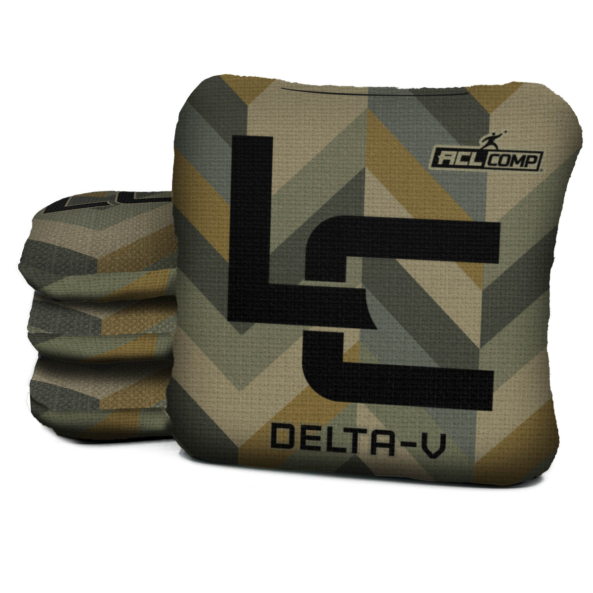 LC EARTHWEAVE 2027 DV Logic Cornhole bag mockup