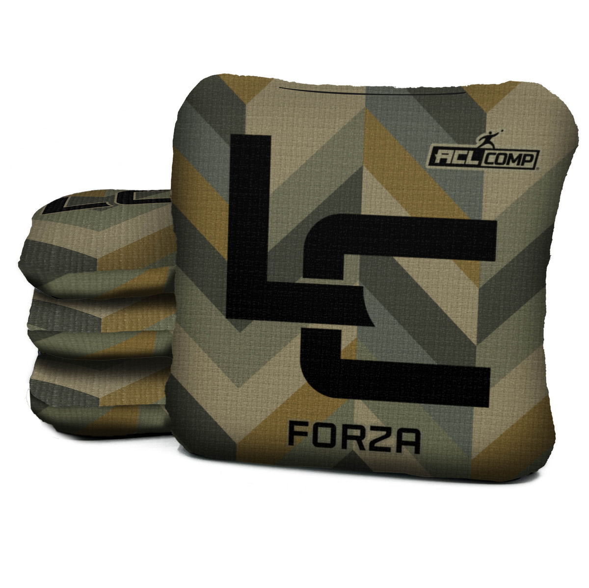LC EARTHWEAVE 2027 FZ Logic Cornhole bag mockup