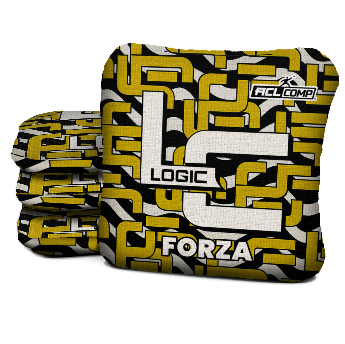 TRACKFORM 2027 FZ Logic Cornhole bag mockup