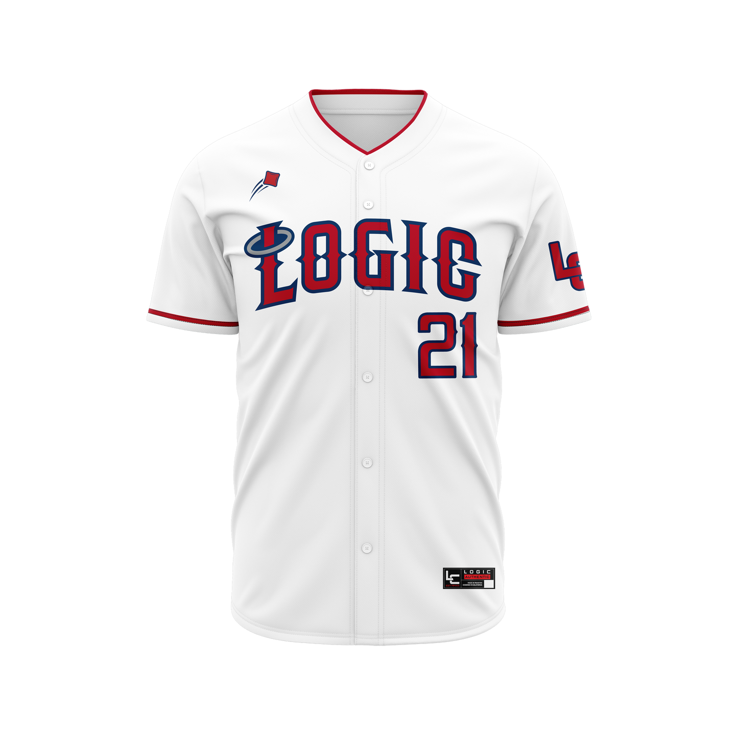 LOGIC Signature Full Button Up Sublimation Baseball Jerseys / PRE-SALE