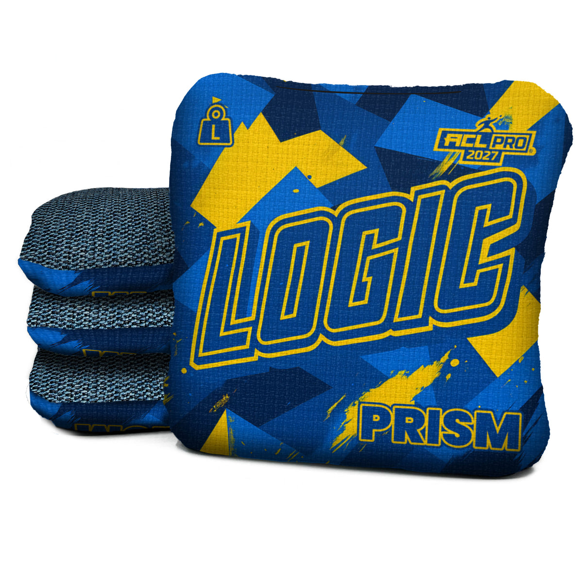 Angle Splat Blue Yellow — Prism L — Indigo carpet — ACL PRO 2027