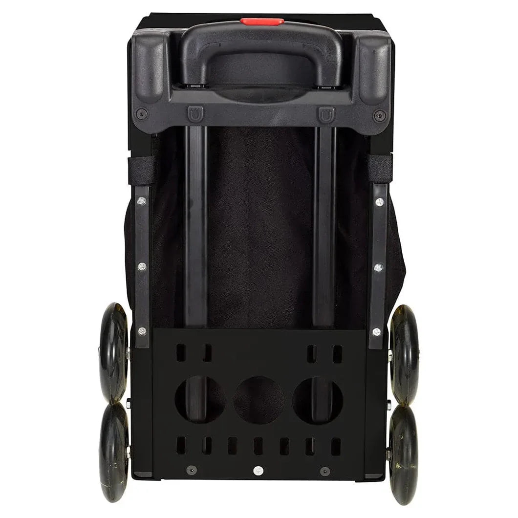 ZÜCA Cornhole Sport Black - Black Non-Flashing Wheels
