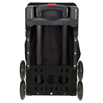 ZÜCA Cornhole Sport Black - Black Non-Flashing Wheels