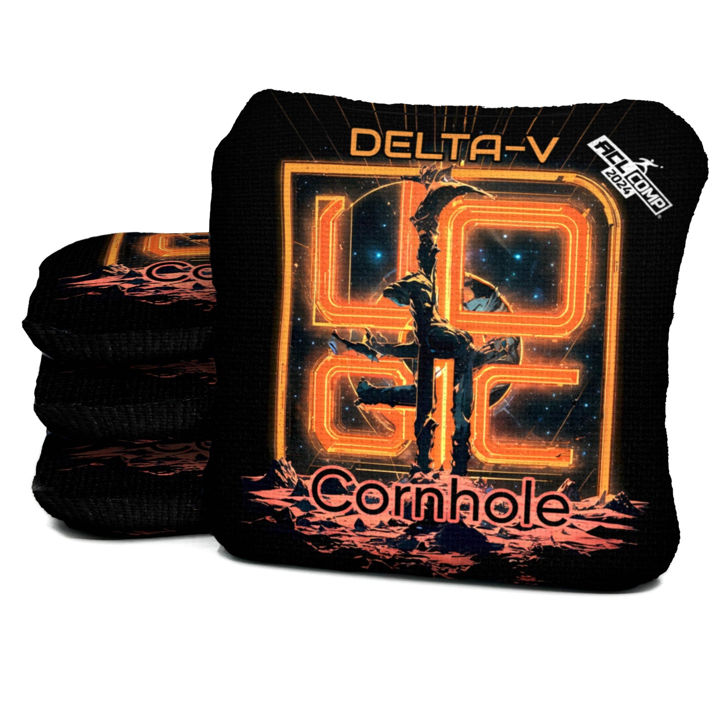Orange  Portal Design - MULTIPLE BAG SERIES AVAILABLE - ACL APPROVED BAGS - Set of 4 bags