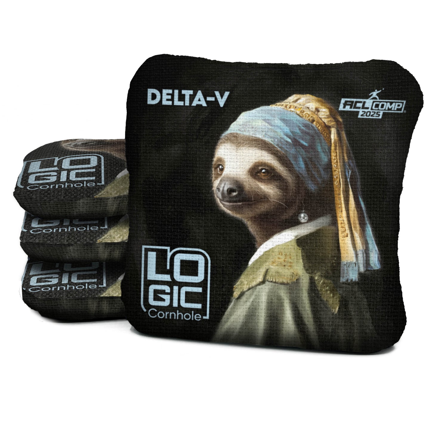 Sloth with the Pearl Earring  - ACL PRO/COMP BAGS - MULTIPLE BAG SERIES - Set of 4 bags