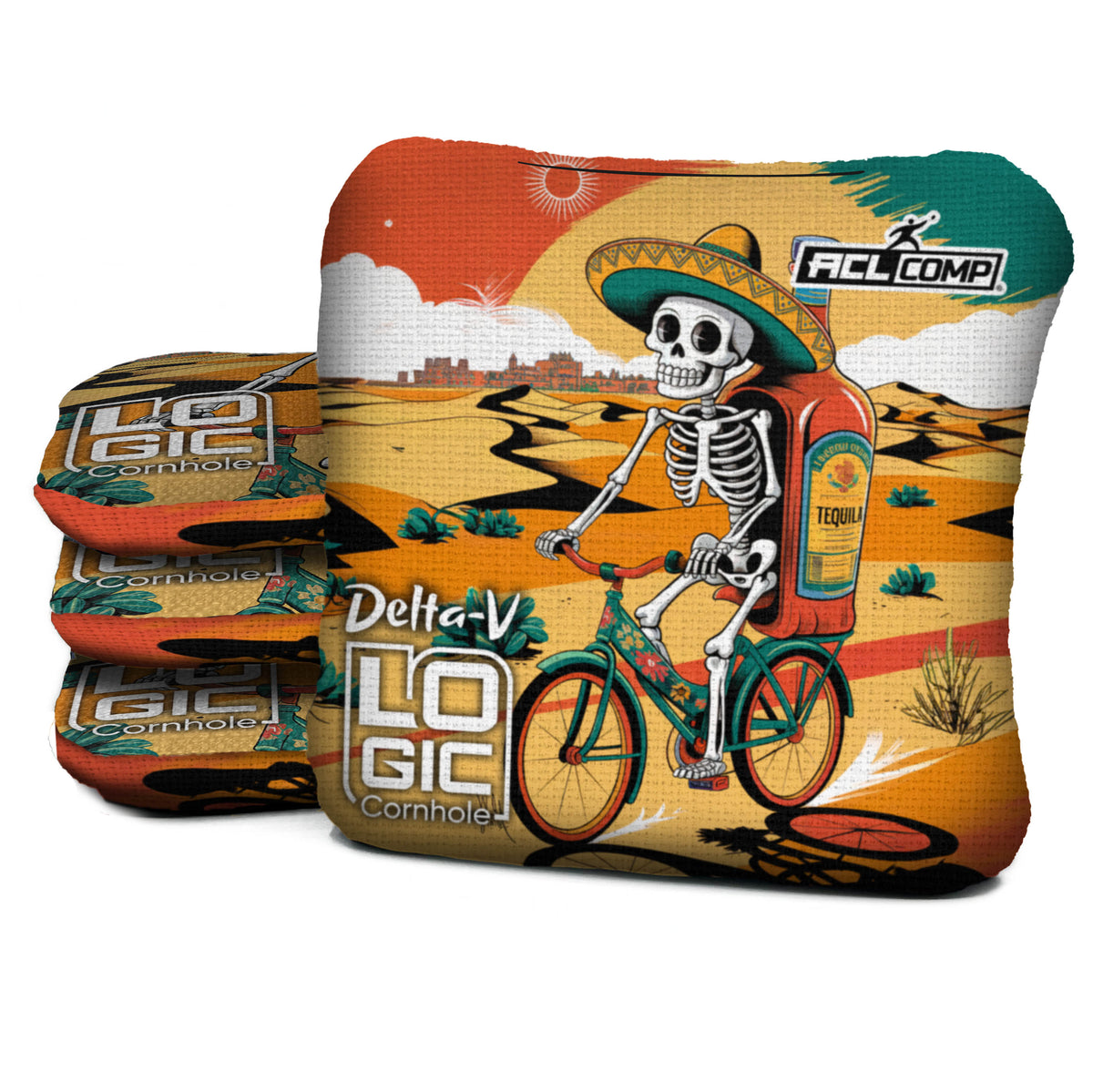 Dia de los Muertos — Delta-V — original approved printed slow side — ACL COMP yearless