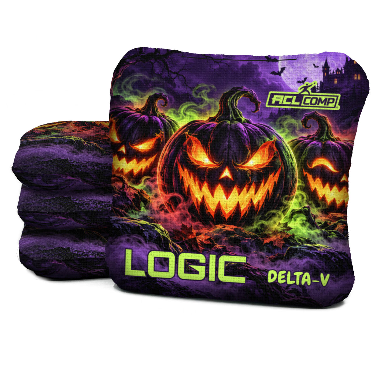 Neon Jack cornhole bags — Delta-V - 5/8 - ACL COMP