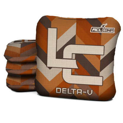 LC Fall Weave - Delta-V - ACL COMP (yearless) - original printed reverse - Logic Cornhole bags