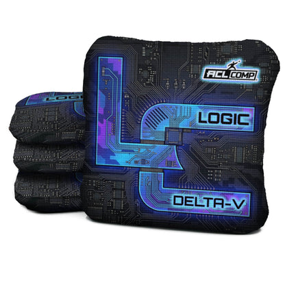 Overclock Blue Delta-V with yearless ACL COMP stamp and matching printed slow side