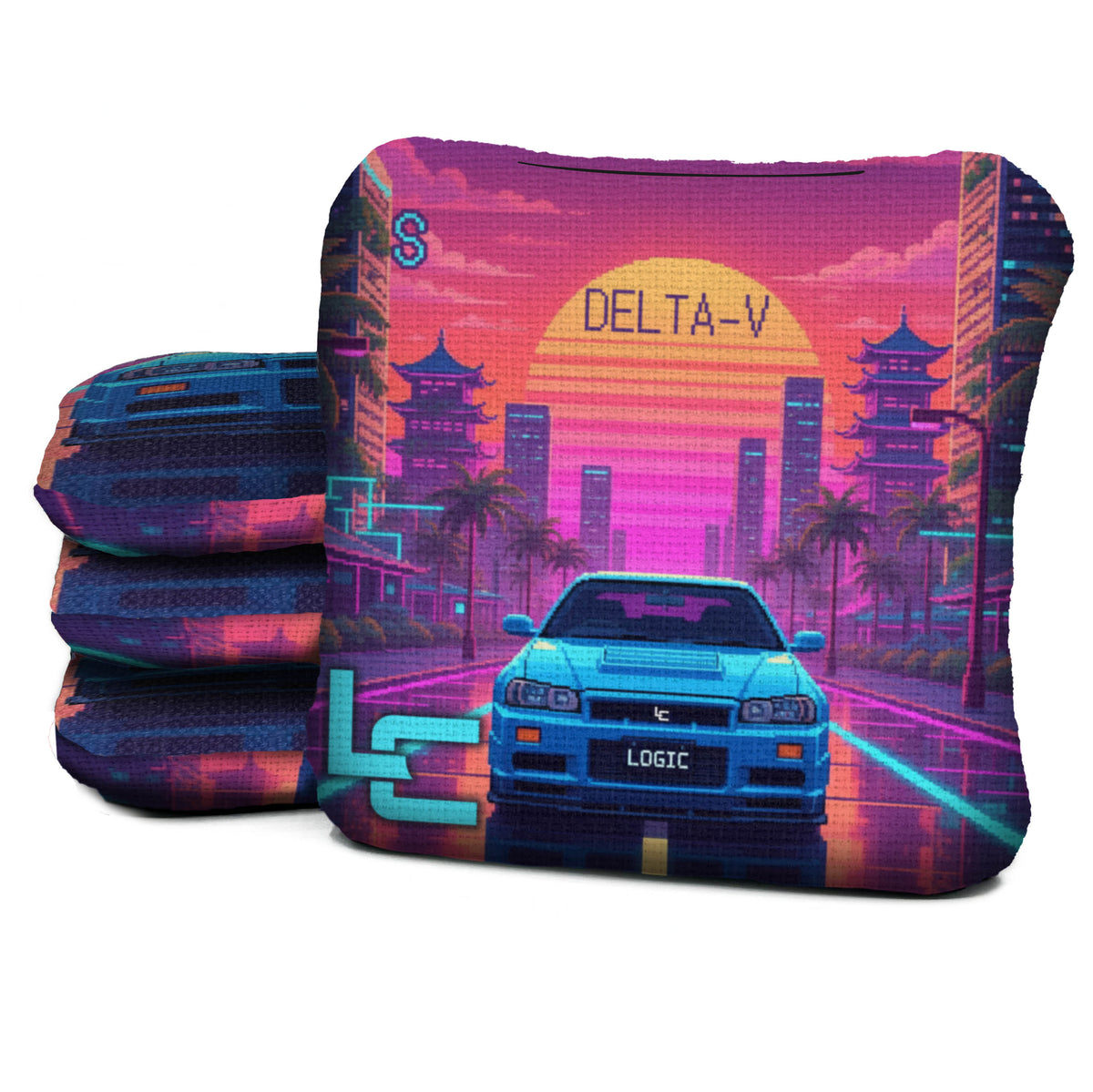 DV-S-NS-PIXELDRIVE cornhole bag mockup