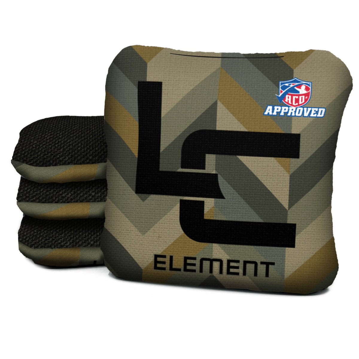 EL-ACO-LC-EARTHWEAVE cornhole bag mockup