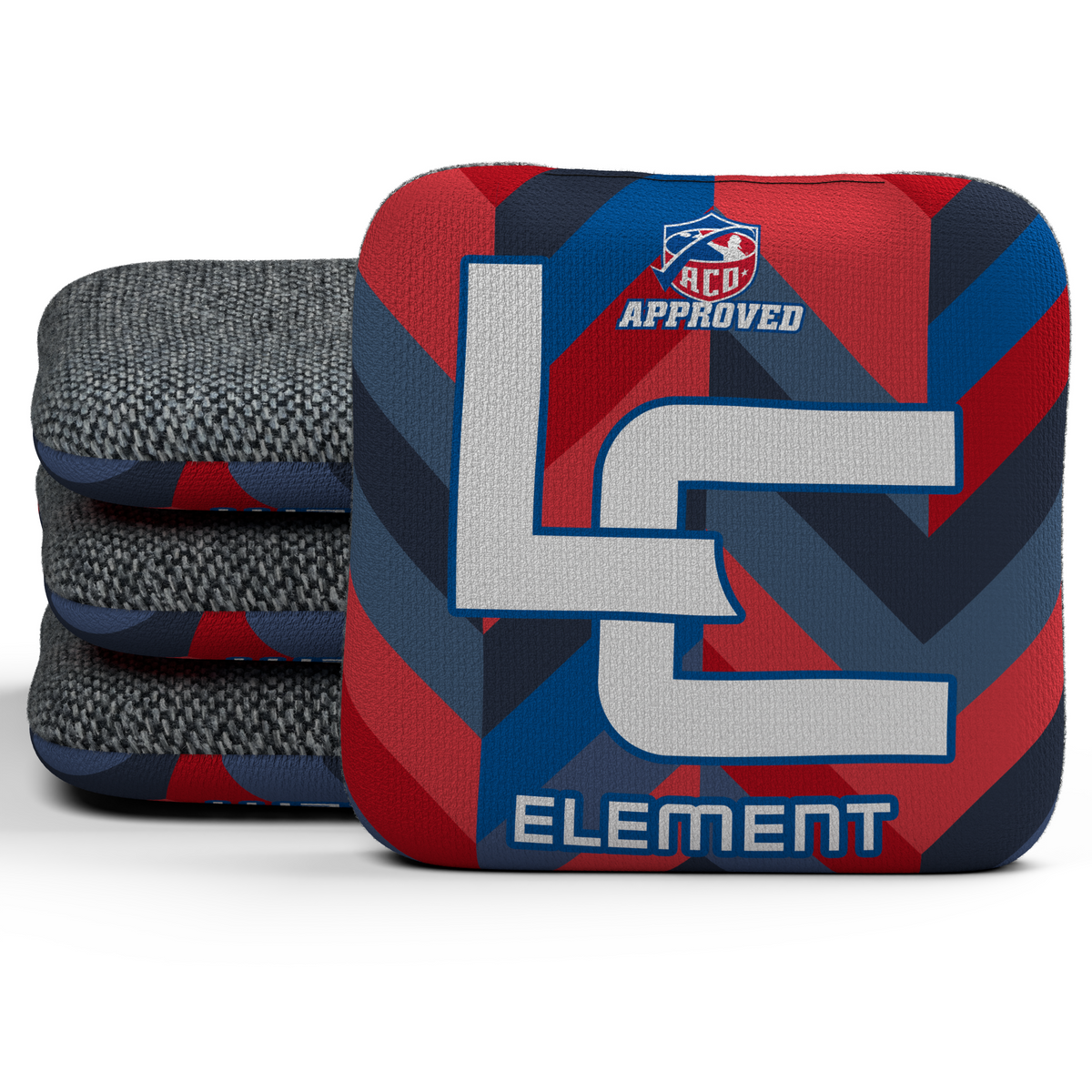 EL-ACO-LC-WEAVE cornhole bag mockup