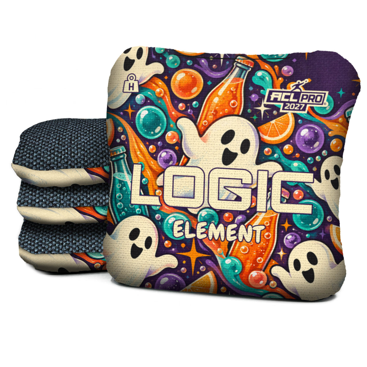 Ghost Soda Club cornhole bags — Element - H - 5/8 - ACL PRO