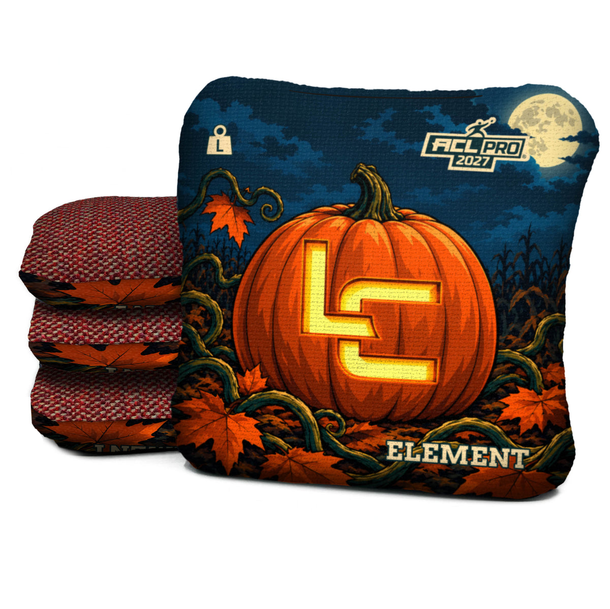 Carved LC cornhole bags — Element - L - 5/8 - ACL PRO