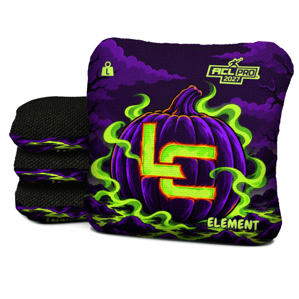 Neon Carved LC cornhole bags — Element - L - 5/8 - ACL PRO