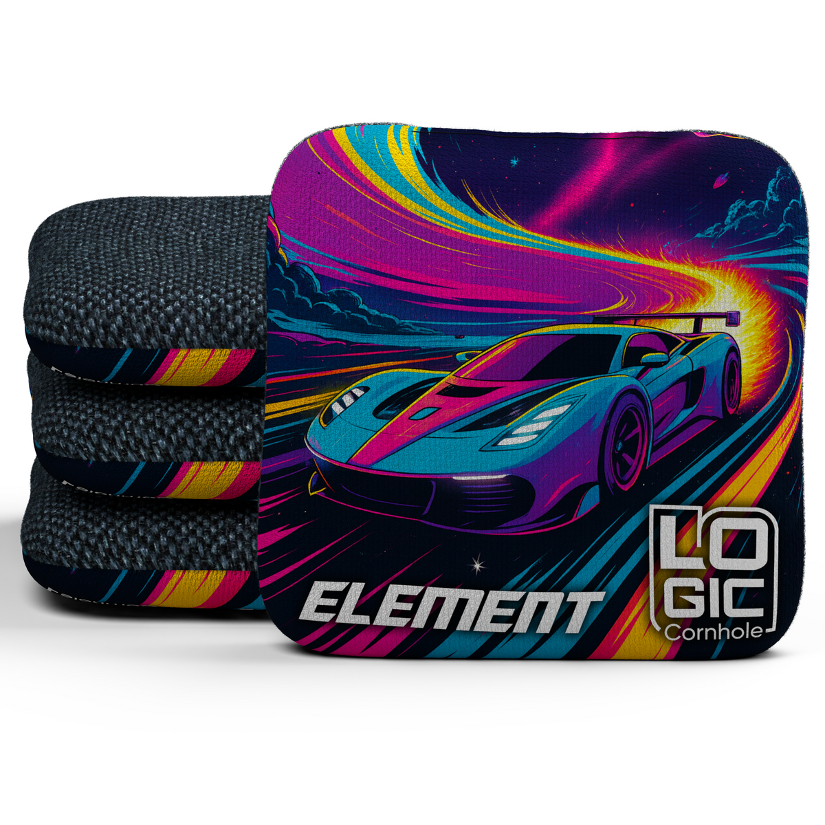 EL-NS-FUTURERACE cornhole bag mockup