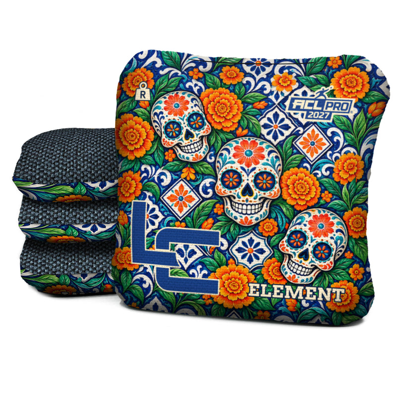 Calavera Marigold Mosaic