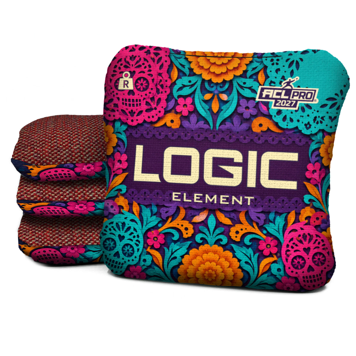 Papel Fiesta cornhole bags — Element - R - 5/8 - ACL PRO