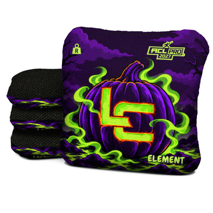 Neon Carved LC cornhole bags — Element - R - 5/8 - ACL PRO