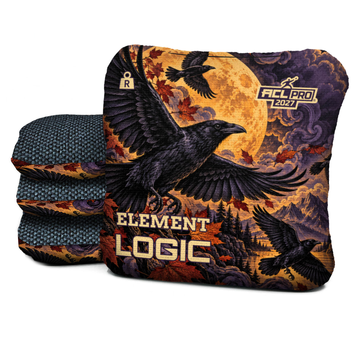 Raven Harvest Moon cornhole bags — Element - R - 5/8 - ACL PRO