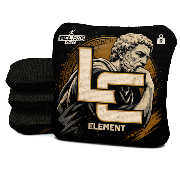 Philosopher - Element R - ACL PRO 2027 - Onyx carpet - Logic Cornhole bags