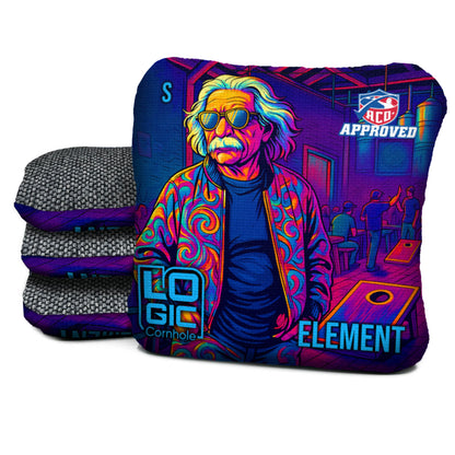 EL-S-ACO-EINSTEIN cornhole bag mockup