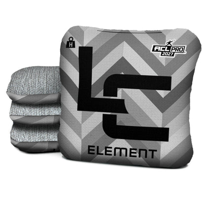 LC Greyweave 2027 – Element Heavy – ACL PRO cornhole bag mockup