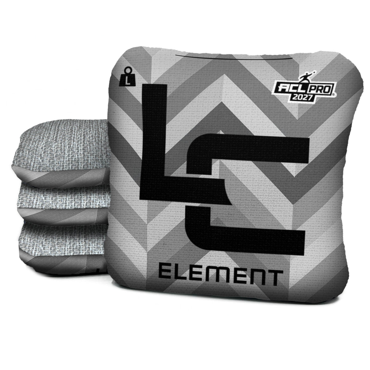 LC Greyweave 2027 – Element Light – ACL PRO cornhole bag mockup