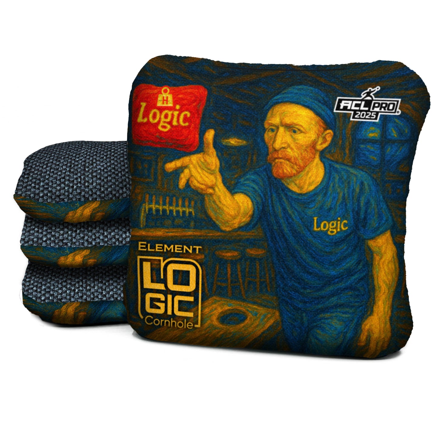 Van Gogh Throw - ACL PRO/COMP BAGS - MULTIPLE BAG SERIES - Set of 4 bags