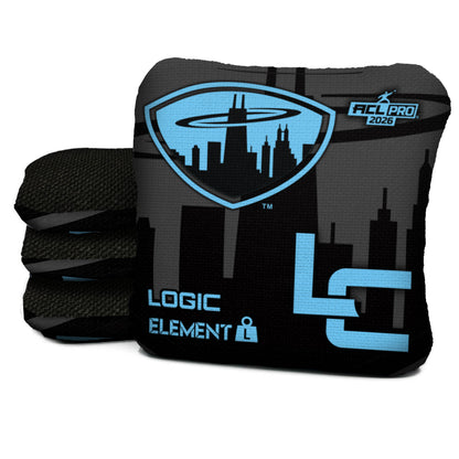 2026 Chicagoland Spinners - Dark Broadcast - Logic Cornhole ACL PRO BAGS - MULTIPLE BAG SERIES - Set of 4 bags