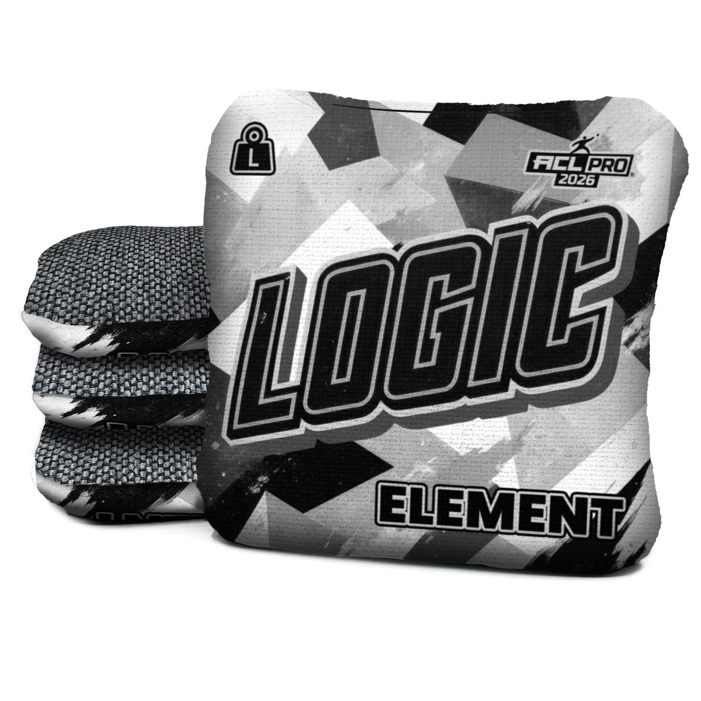 Angle Splat - Black White - ACL PRO 2026 BAGS - MULTIPLE BAG SERIES - Set of 4 bags
