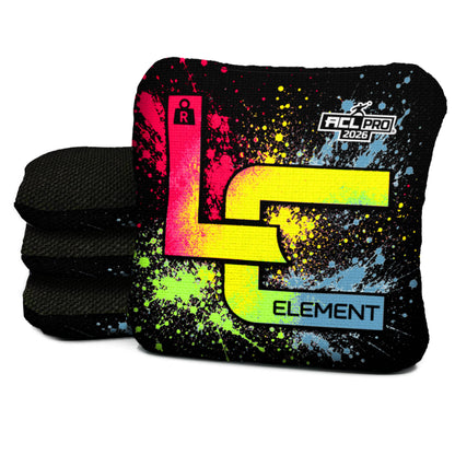 SPLATTER - FLUORESCENT - ACL PRO Bags - Multiple Series - Logic Cornhole